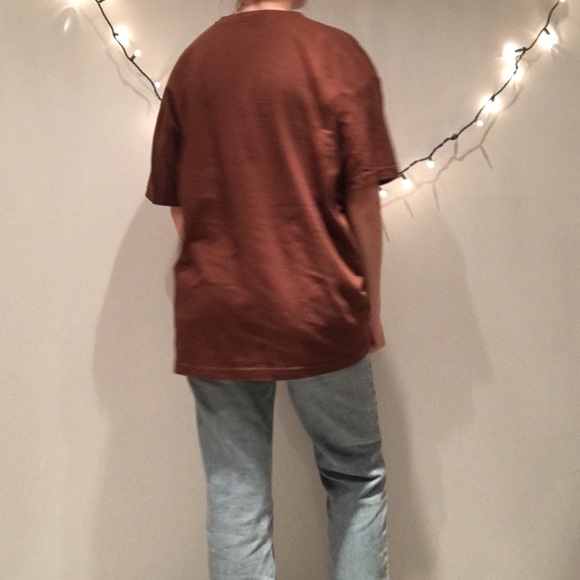 American Vintage Yacht Club Gold Brown Graphic Tee - Picture 2 of 3